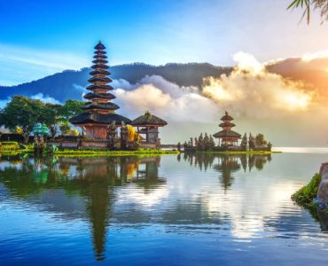 pura ulun danu bratan temple in Bali, Indonesia. pura ulun danu bratan temple in Bali, Indonesia.